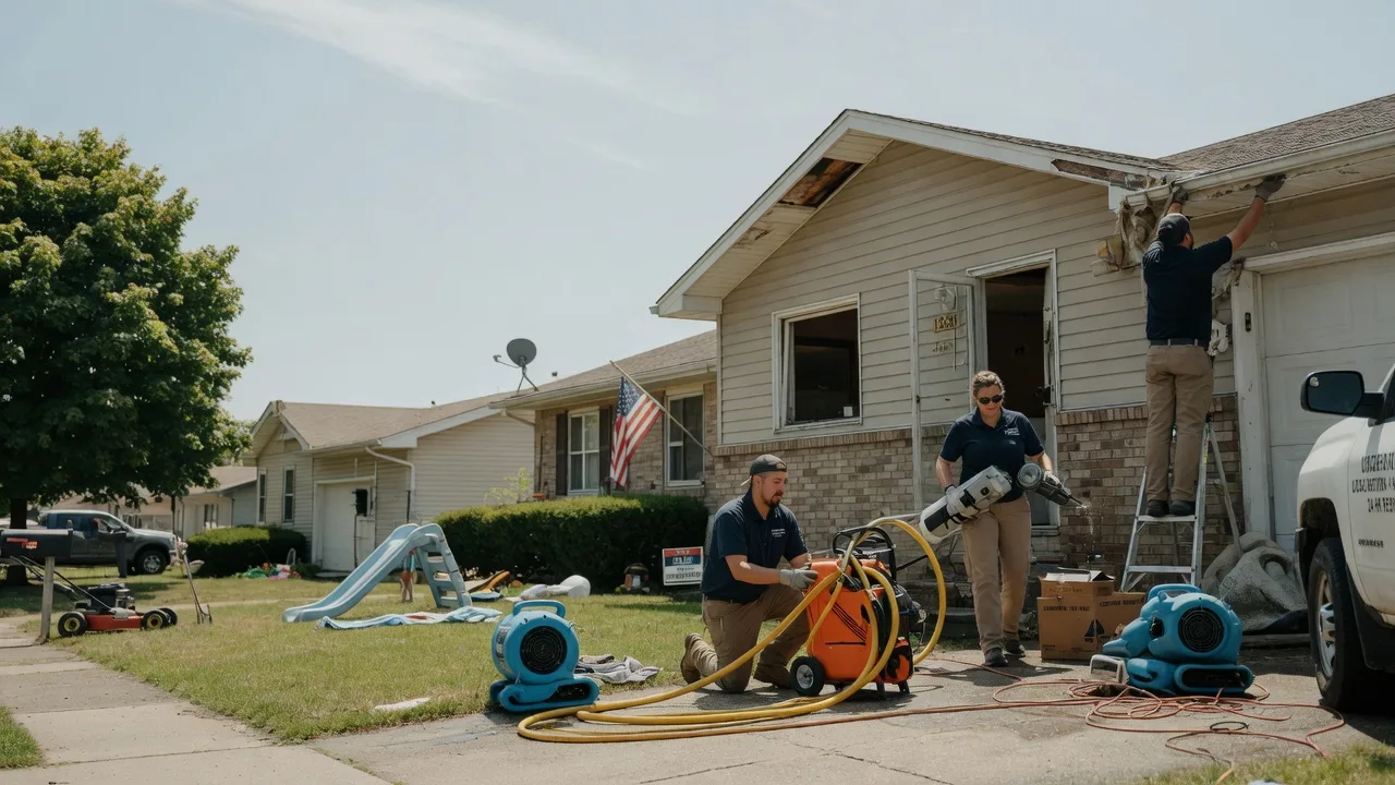 Water Damage Restoration in Christiansburg, OH near me